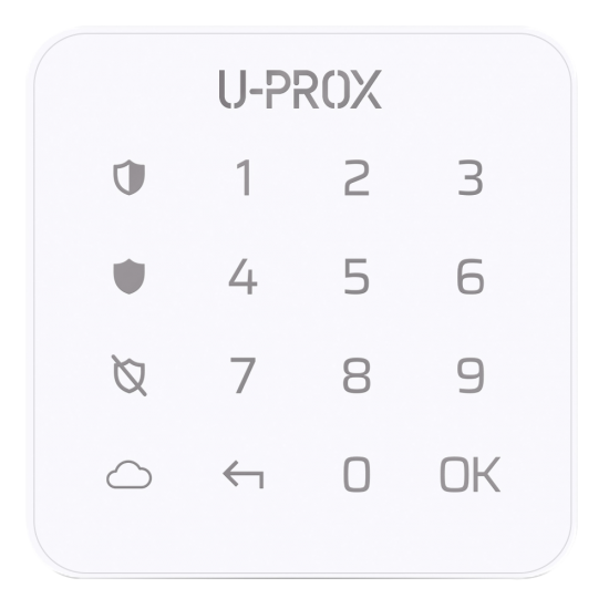U-Prox Keypad G1 (WH)